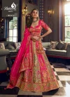 Pink Multicolour Vrindavan Vol 73 By Royal Banarasi Premium Silk Lehenga Choli 10381